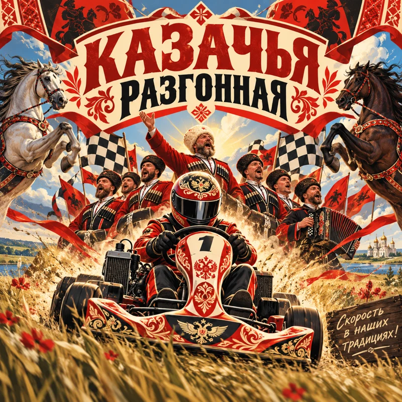 Обложка: Казачья разгонная