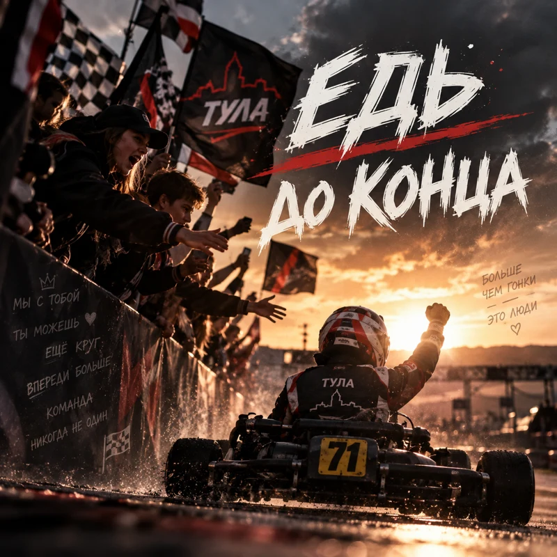 Обложка: Едь до конца