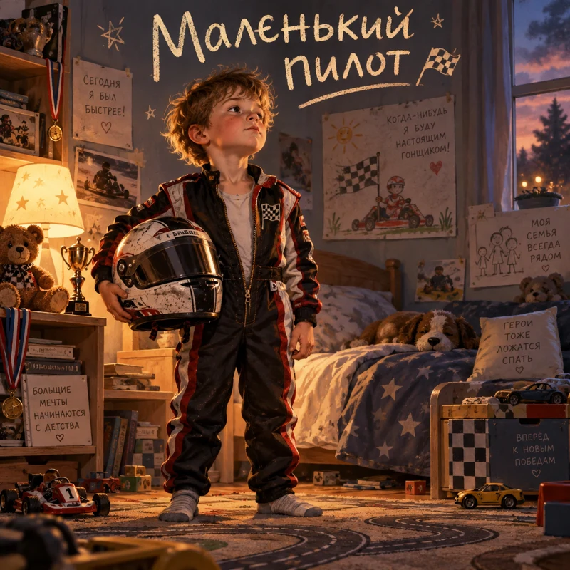 Обложка: Маленький пилот