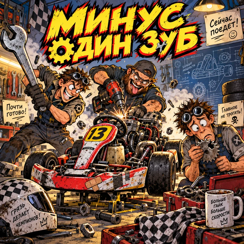 Обложка: Минус один зуб